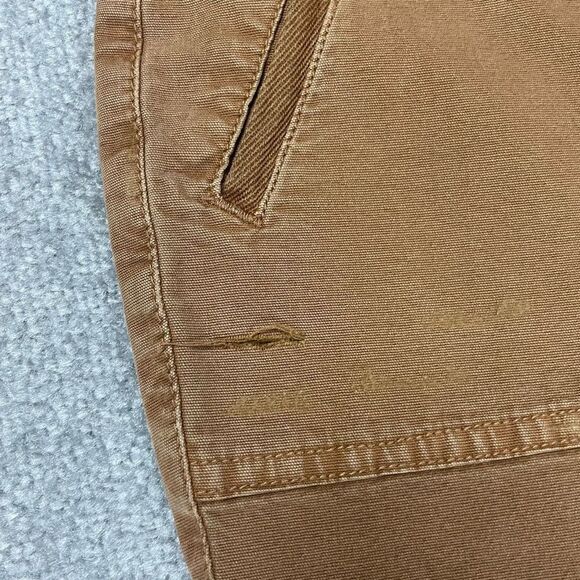 Anthropologie Pilcro & The Letterpress Womens 27 Bronze Tan Button Fly Pants NWT - Picture 8 of 8